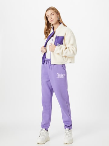 Tapered Pantaloni sportivi di Juicy Couture Sport in lilla