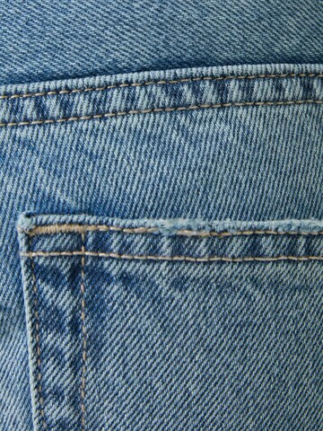 Bershka Wide leg Jeans i blå