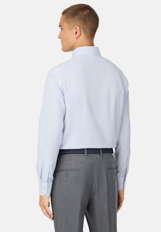 Boggi Milano Regular fit Button Up Shirt in Blue