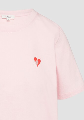 s.Oliver T-Shirt in Pink