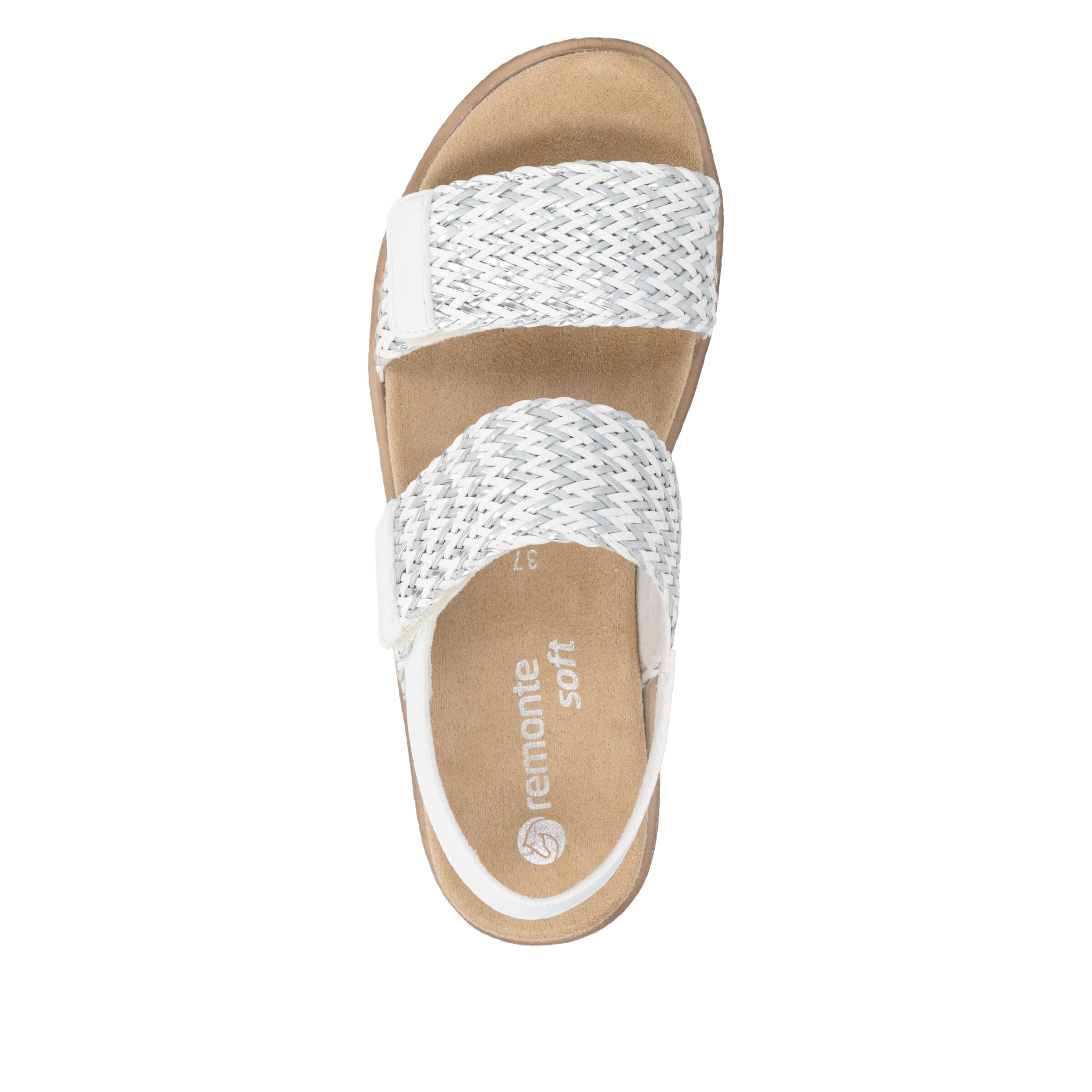 REMONTE Strap Sandals ' D0Q63 ' in Silver