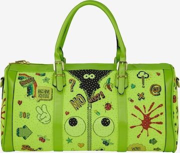 MYMOVikend torba 'Eyetheme' - zelena boja: prednji dio