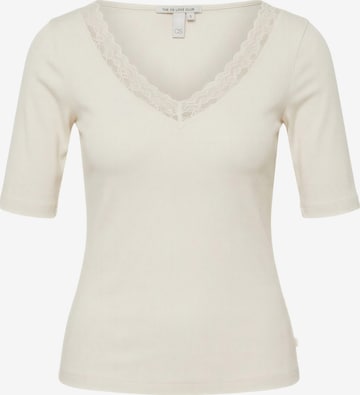 Maglietta di QS in beige: frontale