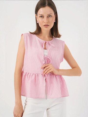 Camicia da donna di Bigdart in rosa: frontale