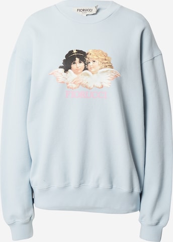 Fiorucci Sweatshirt i blå: framsida