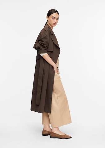COMMA Wide leg Broek in Beige