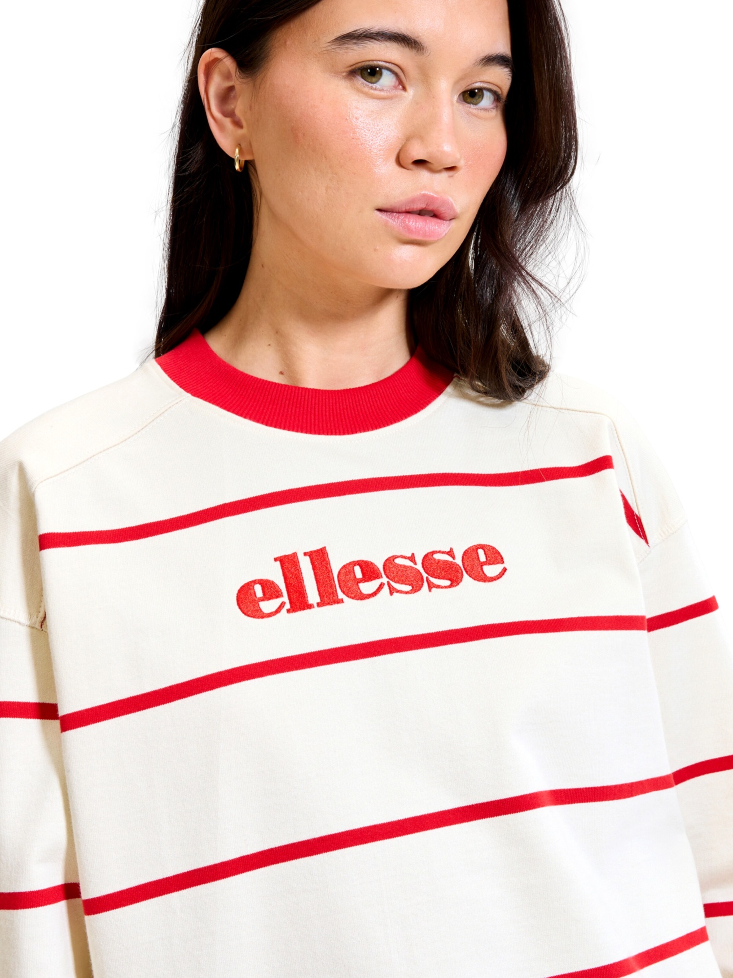 ELLESSE Sweatshirt 'Taggia' in Weiß