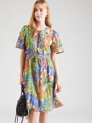 Derhy Dress 'PENTAGONE' in Green: front