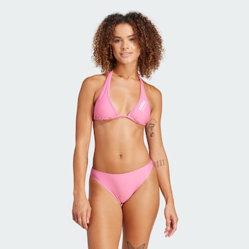 ADIDAS SPORTSWEAR Triangel Sportbikini in Pink: predná strana