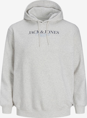 Sweat-shirt 'JORBILLYBURG' JACK & JONES en blanc : devant