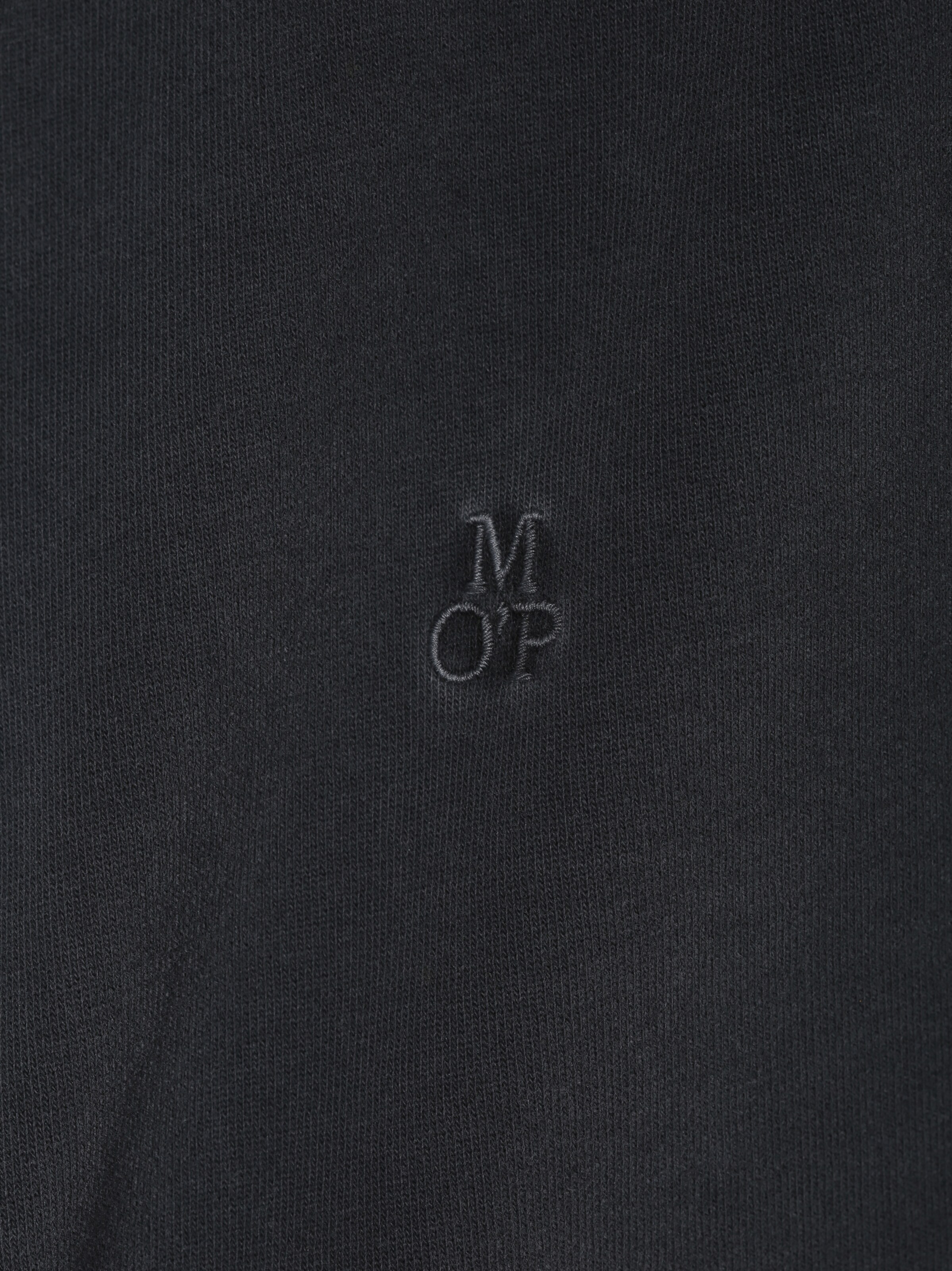 Männer Große Größen Marc O'Polo Shirt in Schwarz - YE23172