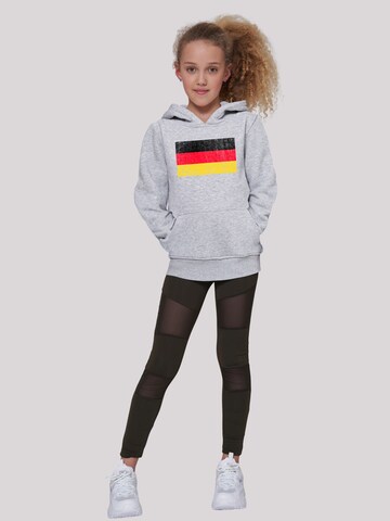 Sweat-shirt 'Germany Deutschland Flagge' F4NT4STIC en gris