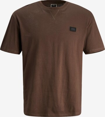 T-Shirt JACK & JONES en marron : devant