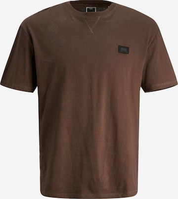 JACK & JONES Shirt in Bruin: voorkant