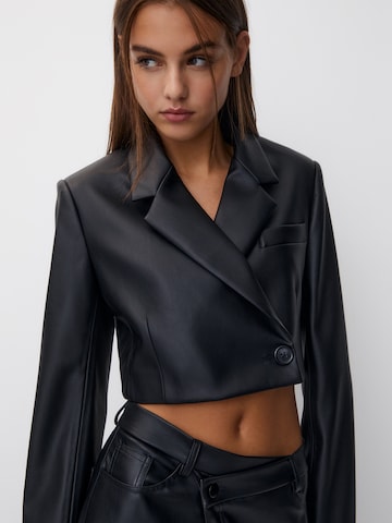 Pull&Bear Blazer in Schwarz