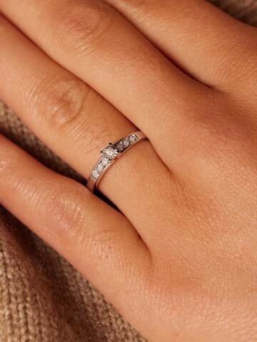 Lucardi Ring in Silver