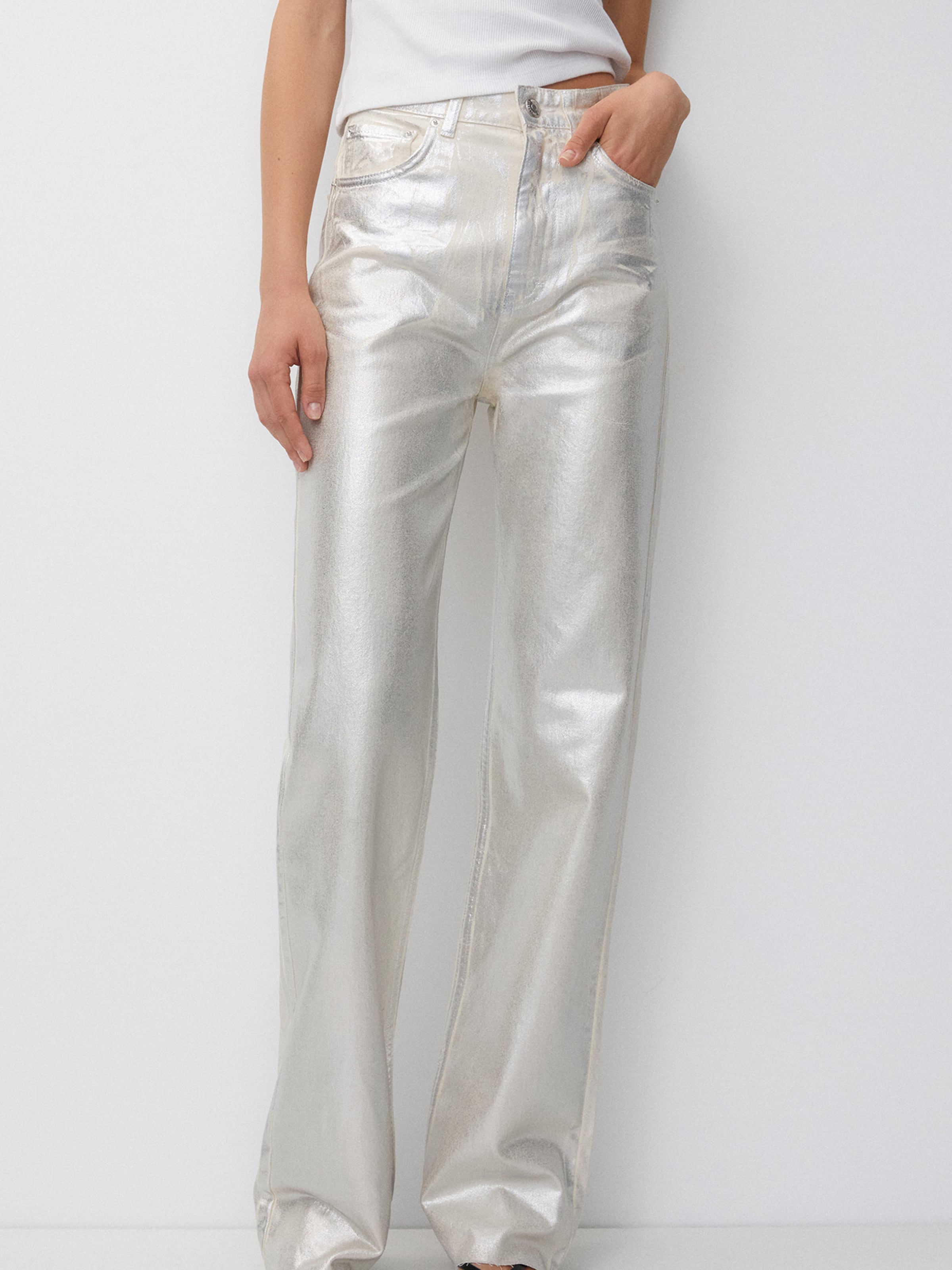 Pantaloni color argento da donna online su ABOUT YOU