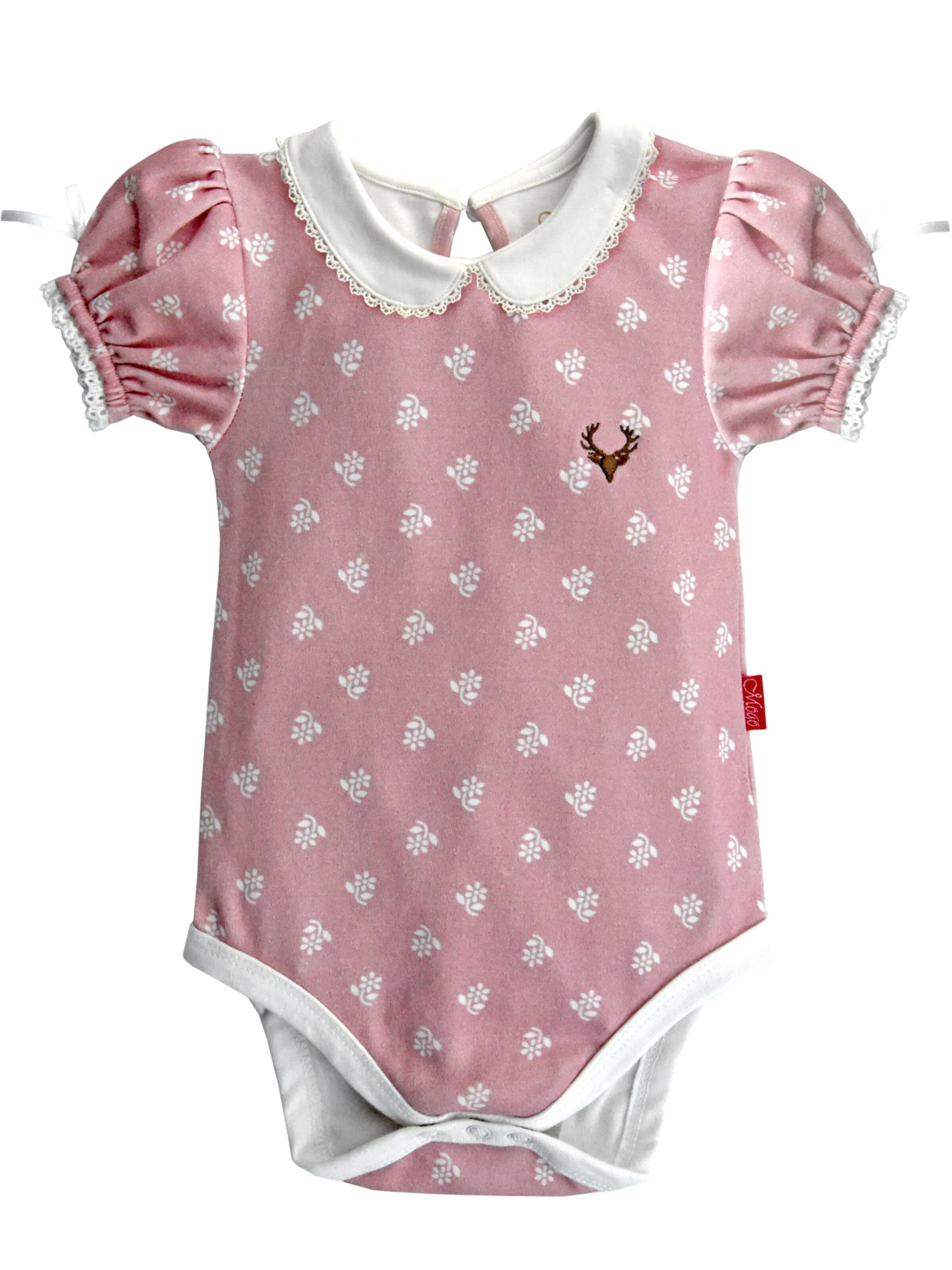 Mogo Romper/bodysuit 'Bonegg' in Pink: front