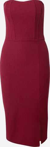 WAL G. Cocktail Dress 'LYKKE' in Red: front