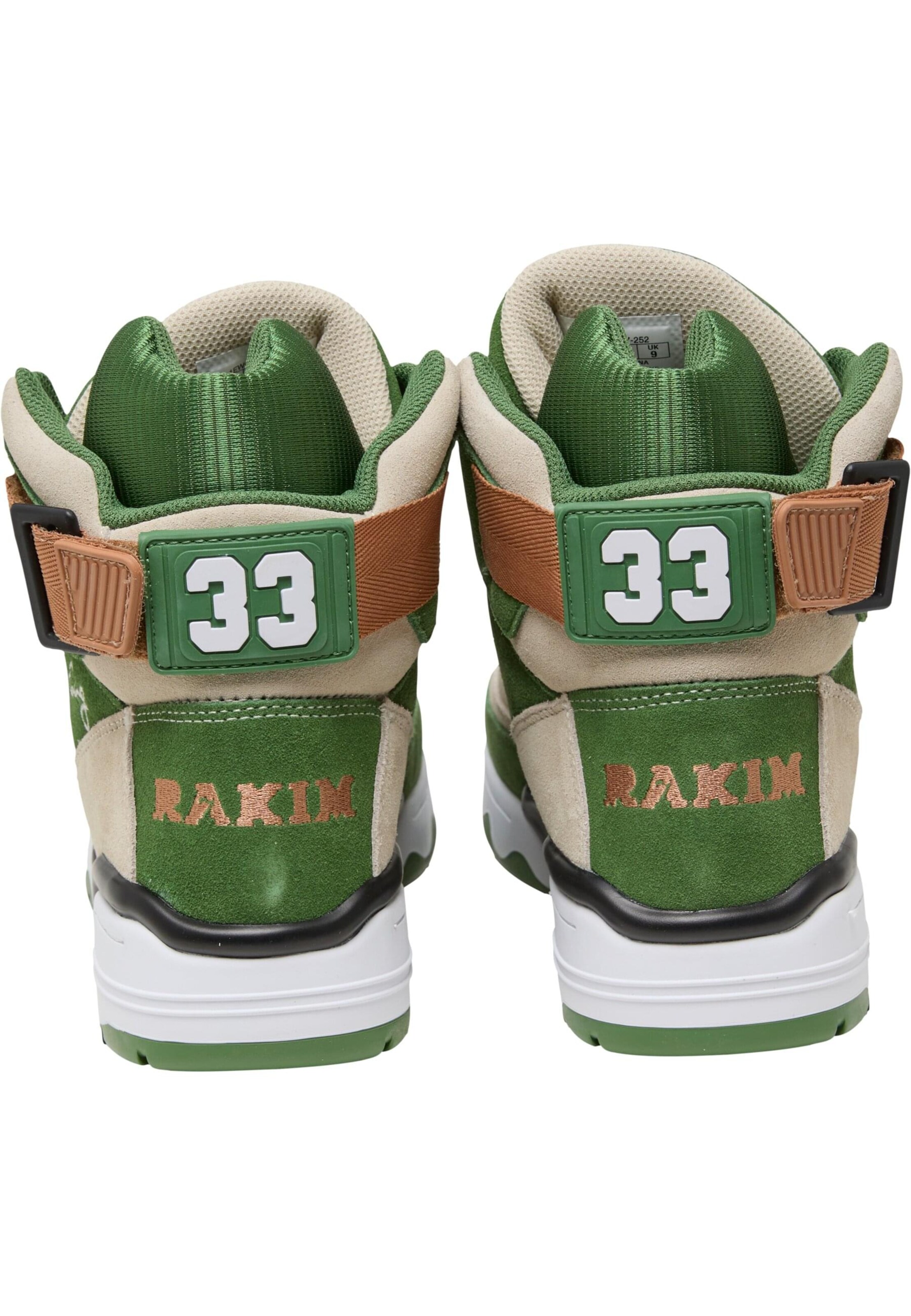 Sneaker alta 'Rakim' di Ewing in beige