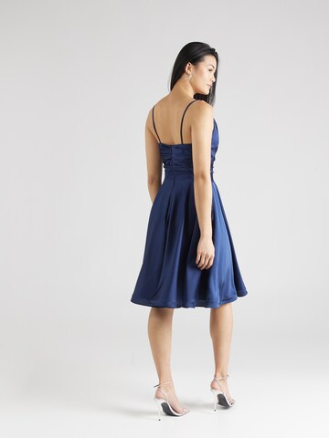 mascara Cocktail Dress in Blue