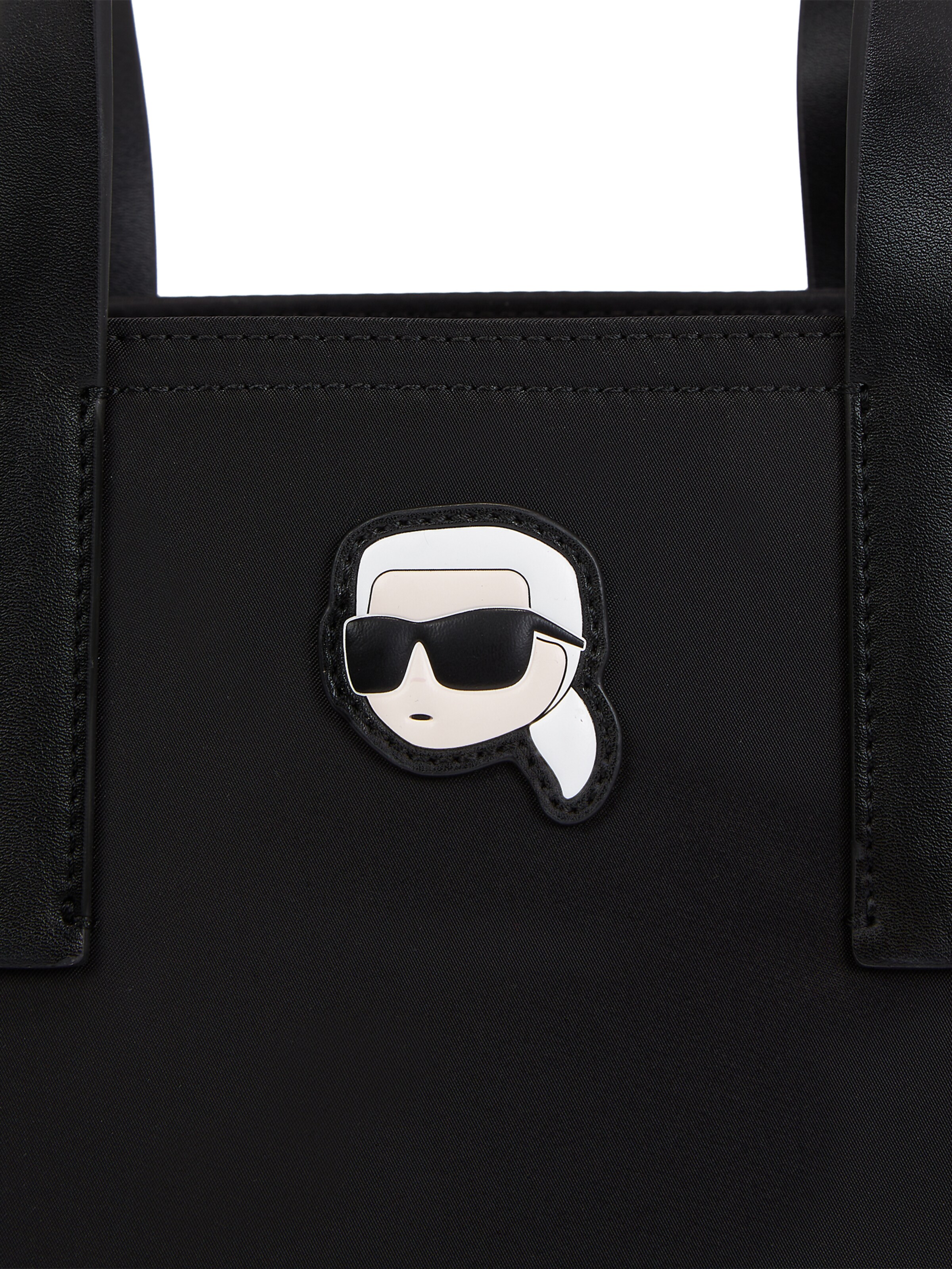 Karl Lagerfeld Τσάντα χειρός 'Ikonik 2.0' σε μαύρο