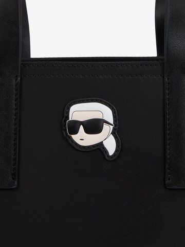 Borsa a mano 'Ikonik 2.0' di Karl Lagerfeld in nero