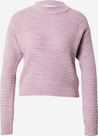 ABOUT YOU Sweater 'Nicola' in Purple: front