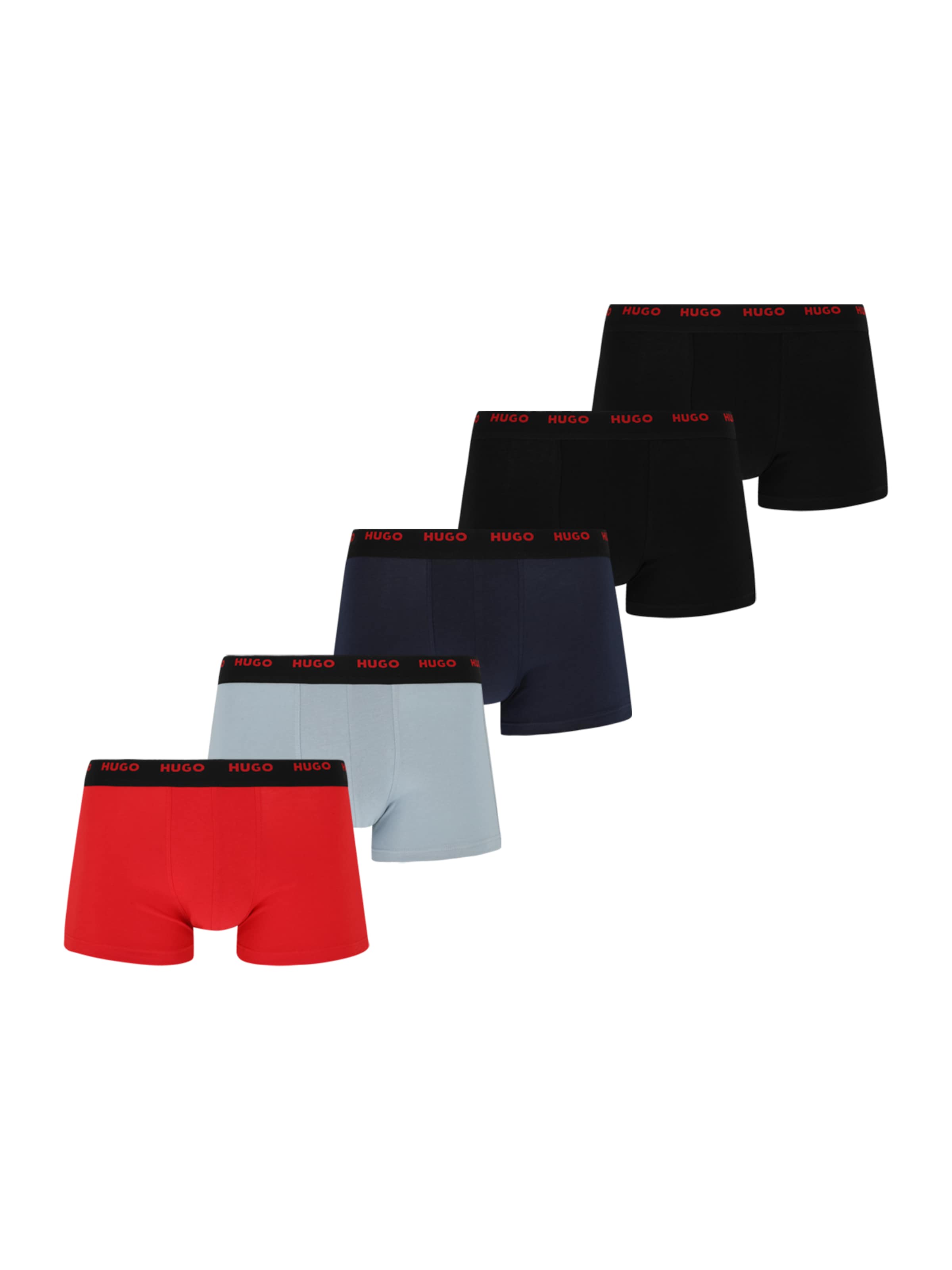 HUGO Boxerky - Modrá: predná strana