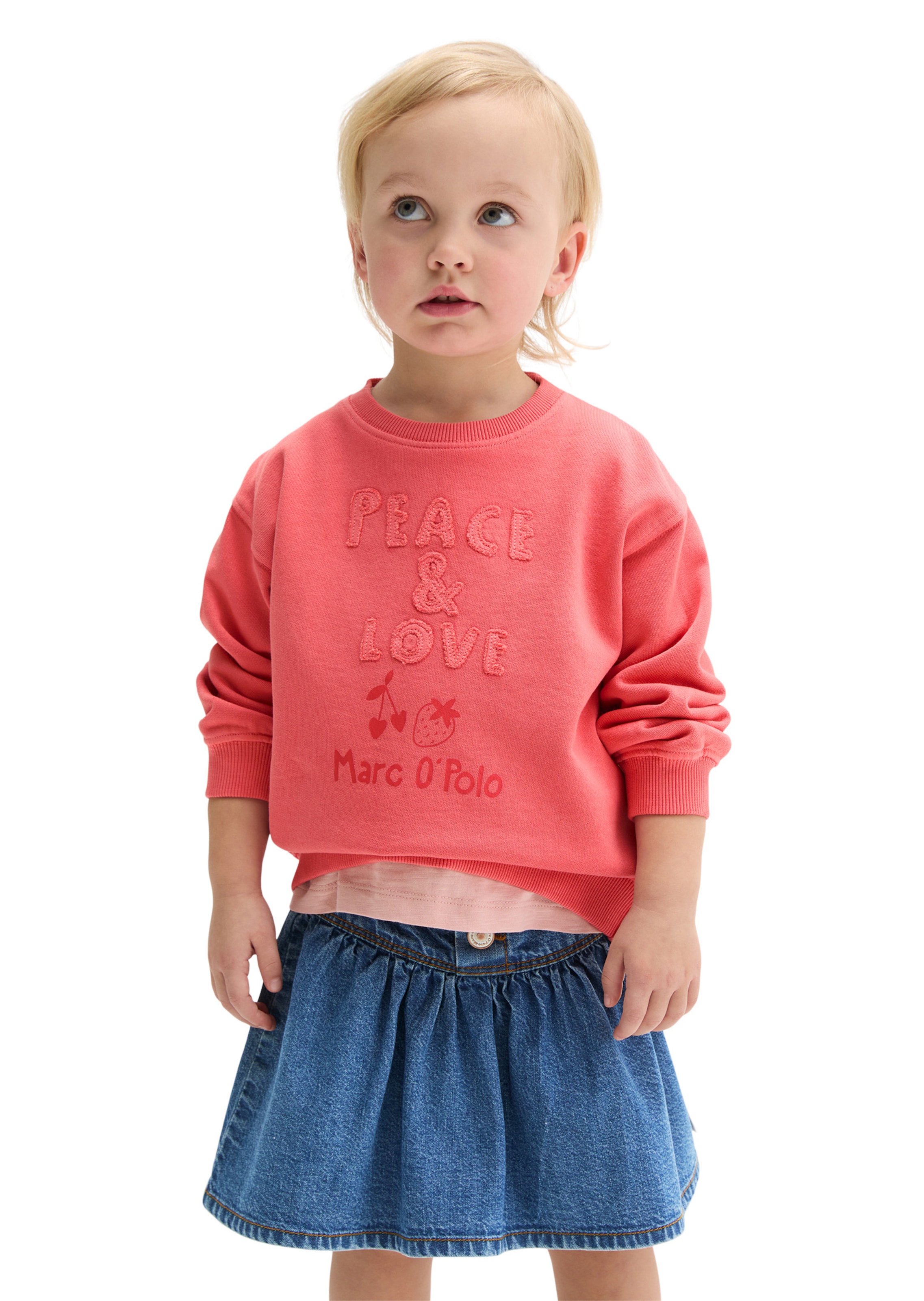 Marc O'Polo Sweatshirt in Rot: Vorderseite
