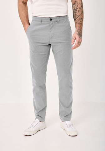 REDPOINT Slim fit Chino Pants in Grey: front