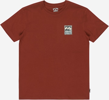 BILLABONG Shirt 'Stamp' in Red: front