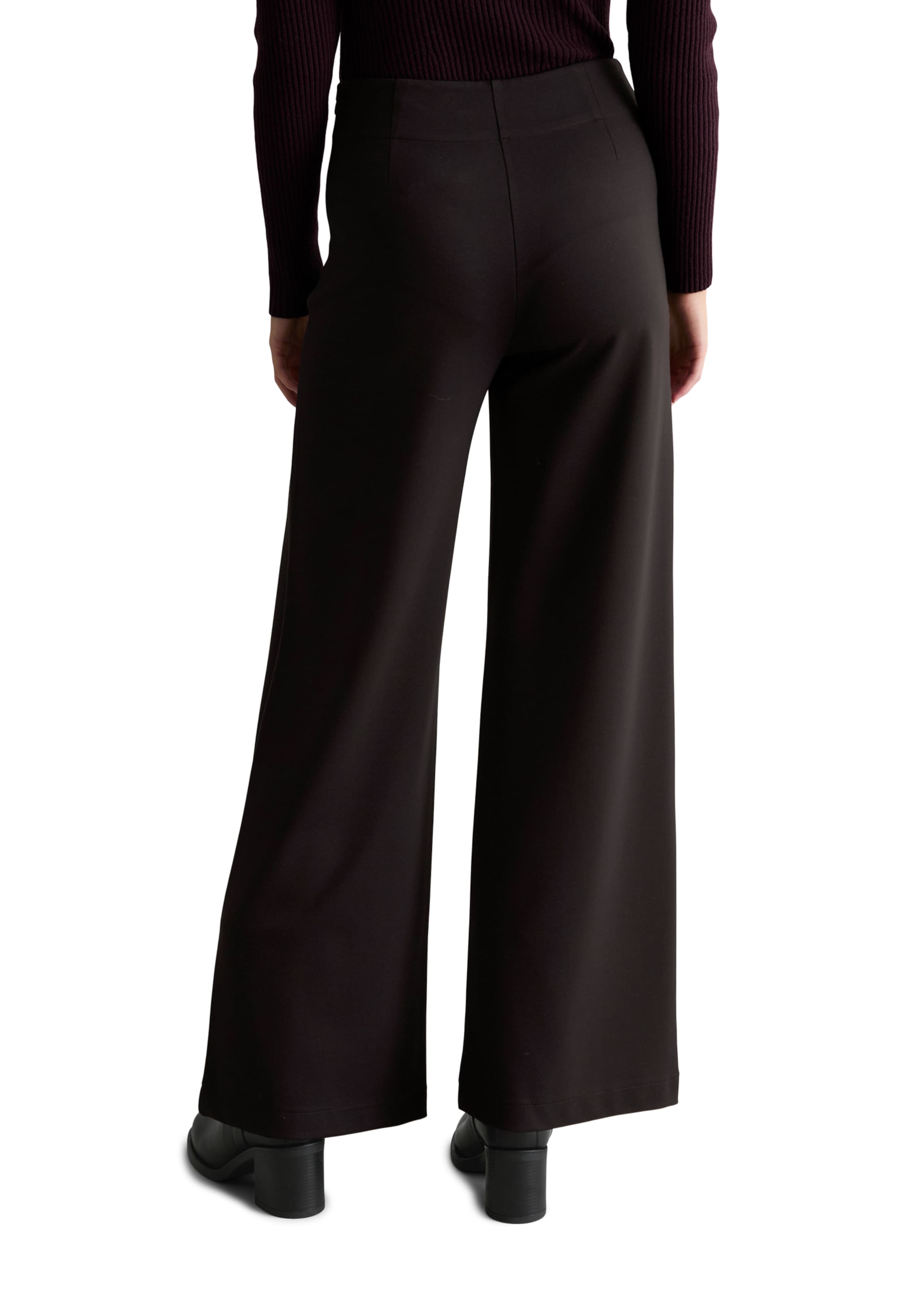 Marc O'Polo DENIM Loosefit Hose in Schwarz: Rückseite