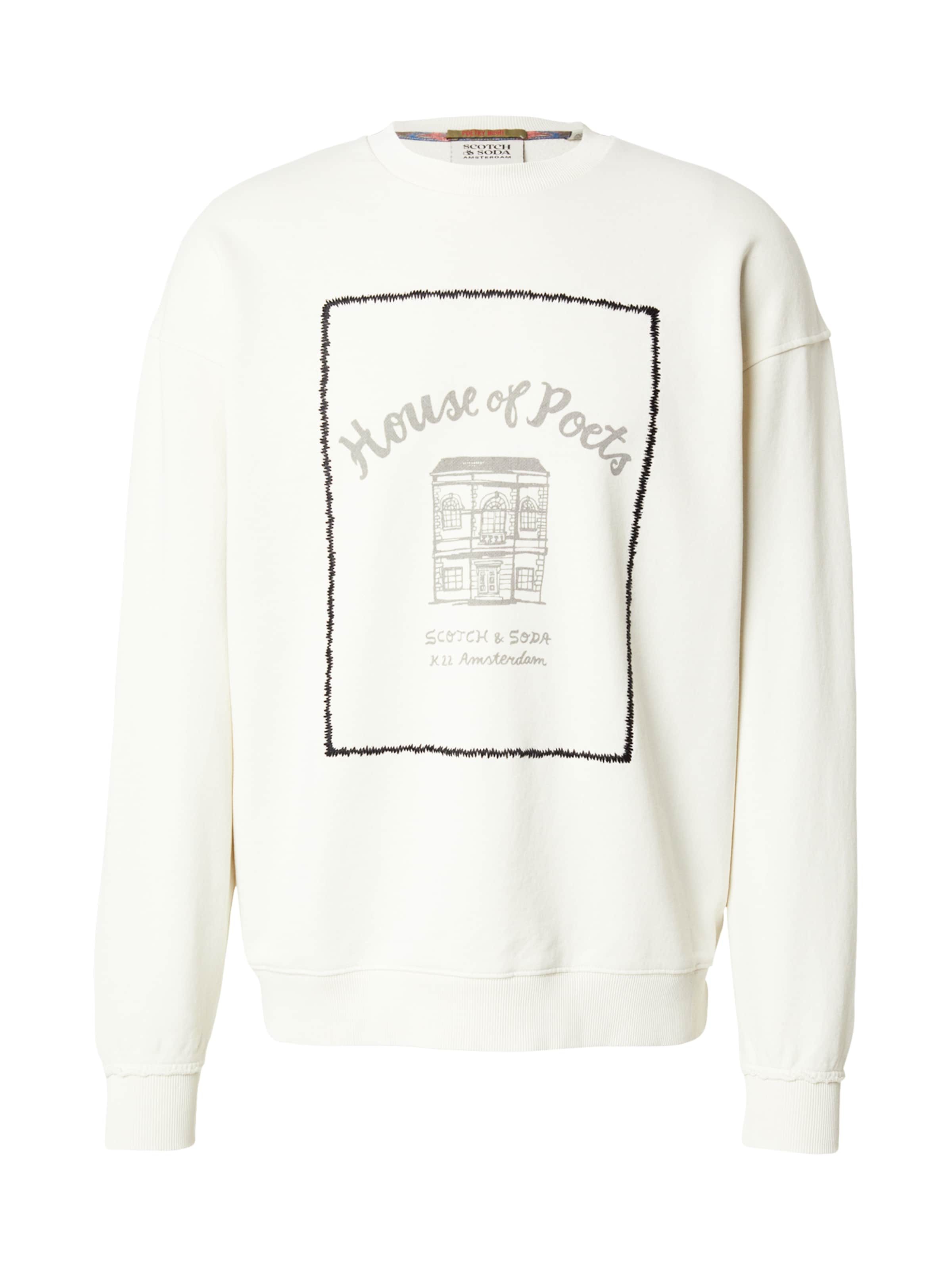 SCOTCH & SODA - Sweatshirt em branco: frente