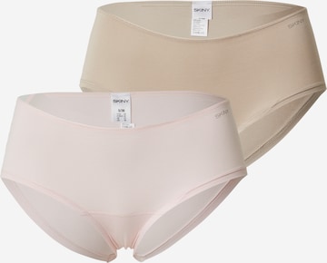 SkinyHipster gaćice - smeđa boja: prednji dio