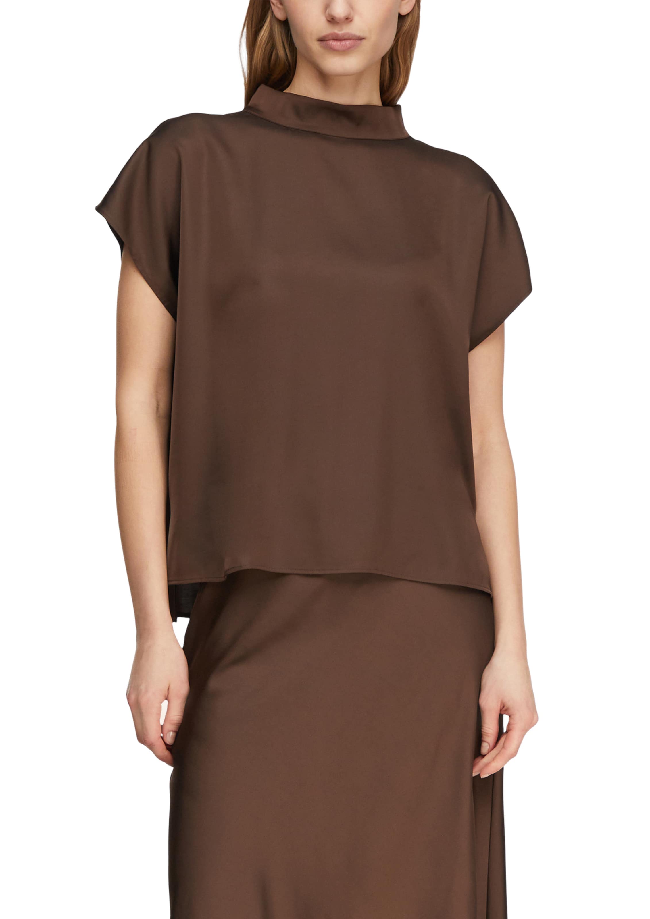 COMMA Blouse in Bruin