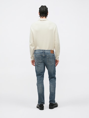 JACK & JONES - Slimfit Vaquero 'JJIGLENN JJORIGINAL' en azul