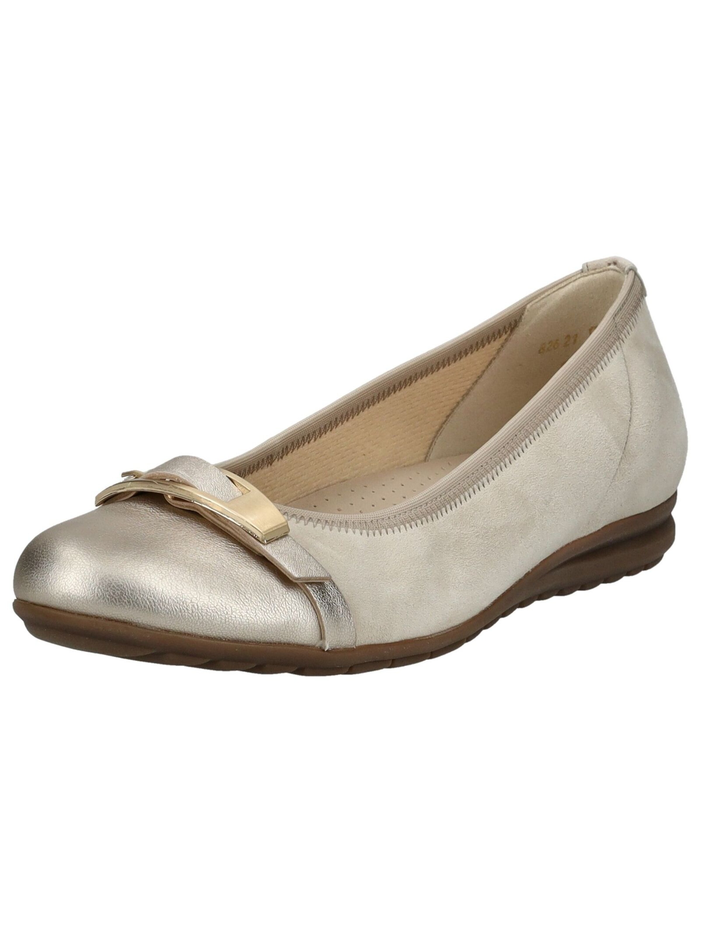 Ballerines GABOR en beige : devant