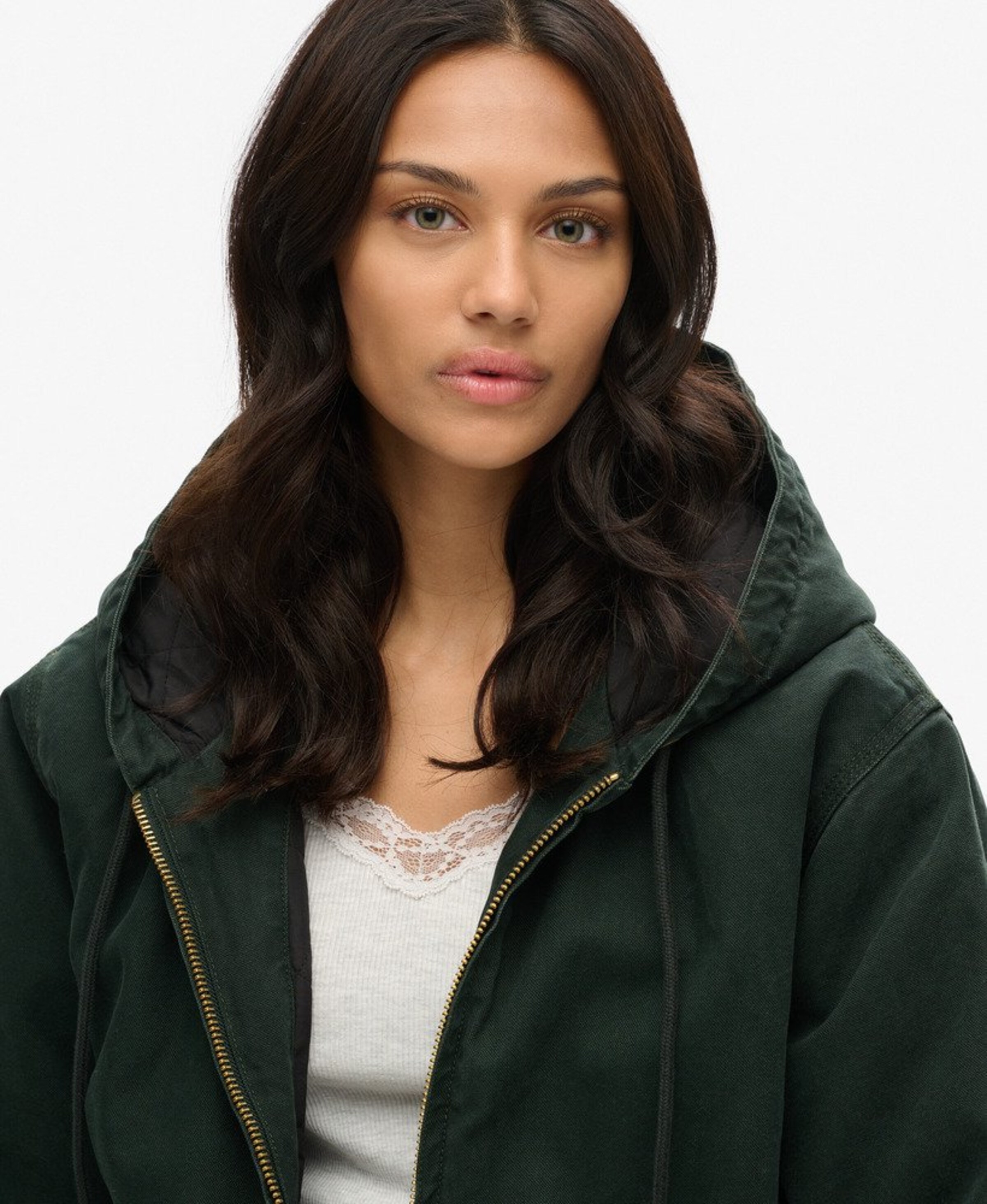 Veste mi-saison Superdry en noir