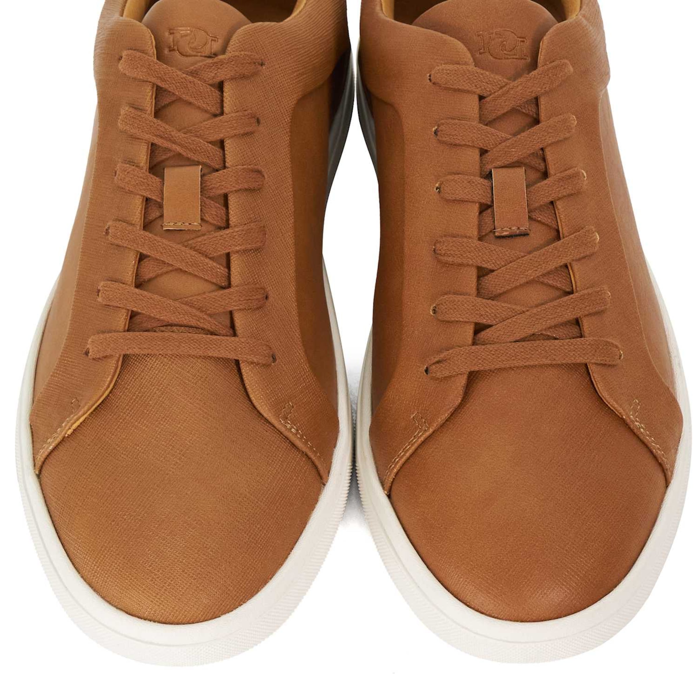 Dune LONDON Sneakers laag 'Traces' in Bruin