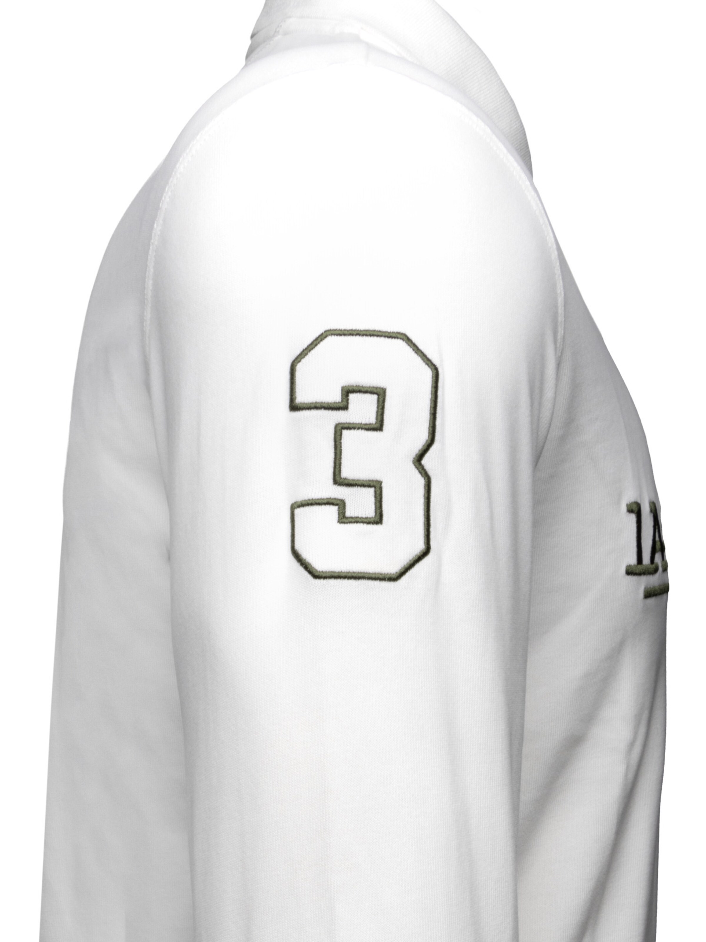 T-Shirt ' XMP306 ' La Martina en blanc