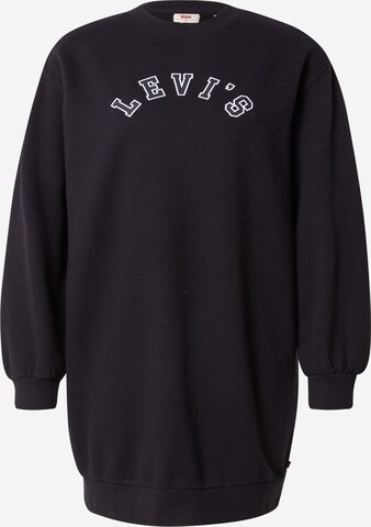 LEVI'S ® Sukienka 'Yuna Sweatshirt Dress' w kolorze czarny: przód