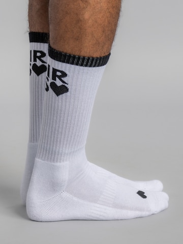 Dirts Socks 'Coração Socks' in White