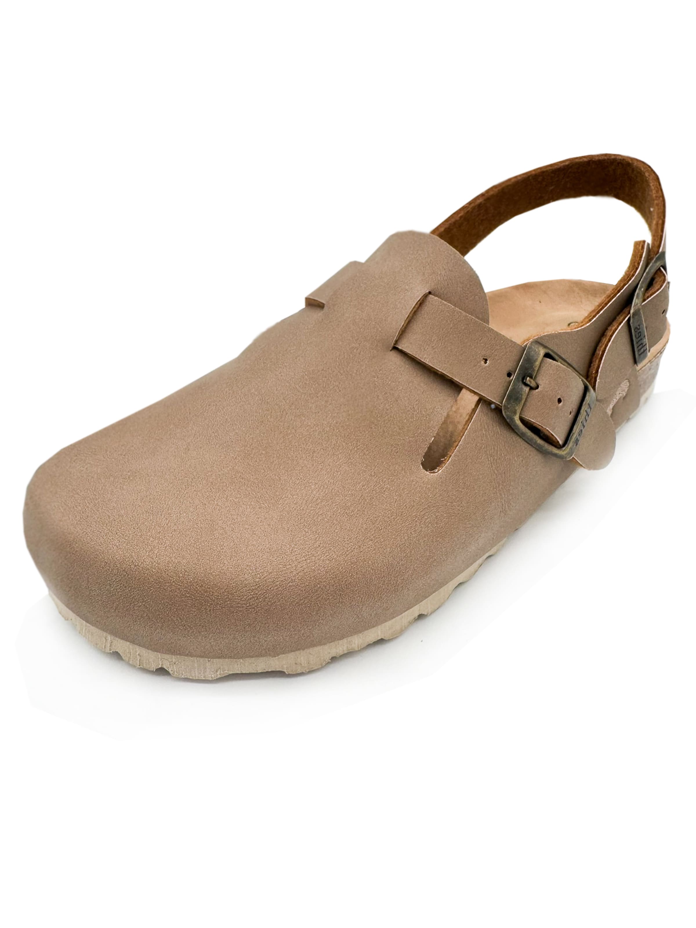 thies Clogs 'thies 1856 ® Eco Bio Backstrap Clog'‌‌‌‌‌‌ in Beige: Vorderseite