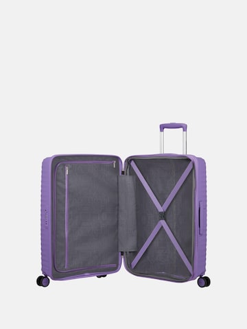 American Tourister Trolleyväska 'AMERICAN TOURISTER DIABLAST/SPINNER 78/29 EXP TSA Valigie e Trolley' i lila