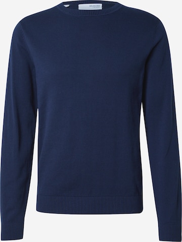 SELECTED Sweater 'SLHBERG' in Blue: front