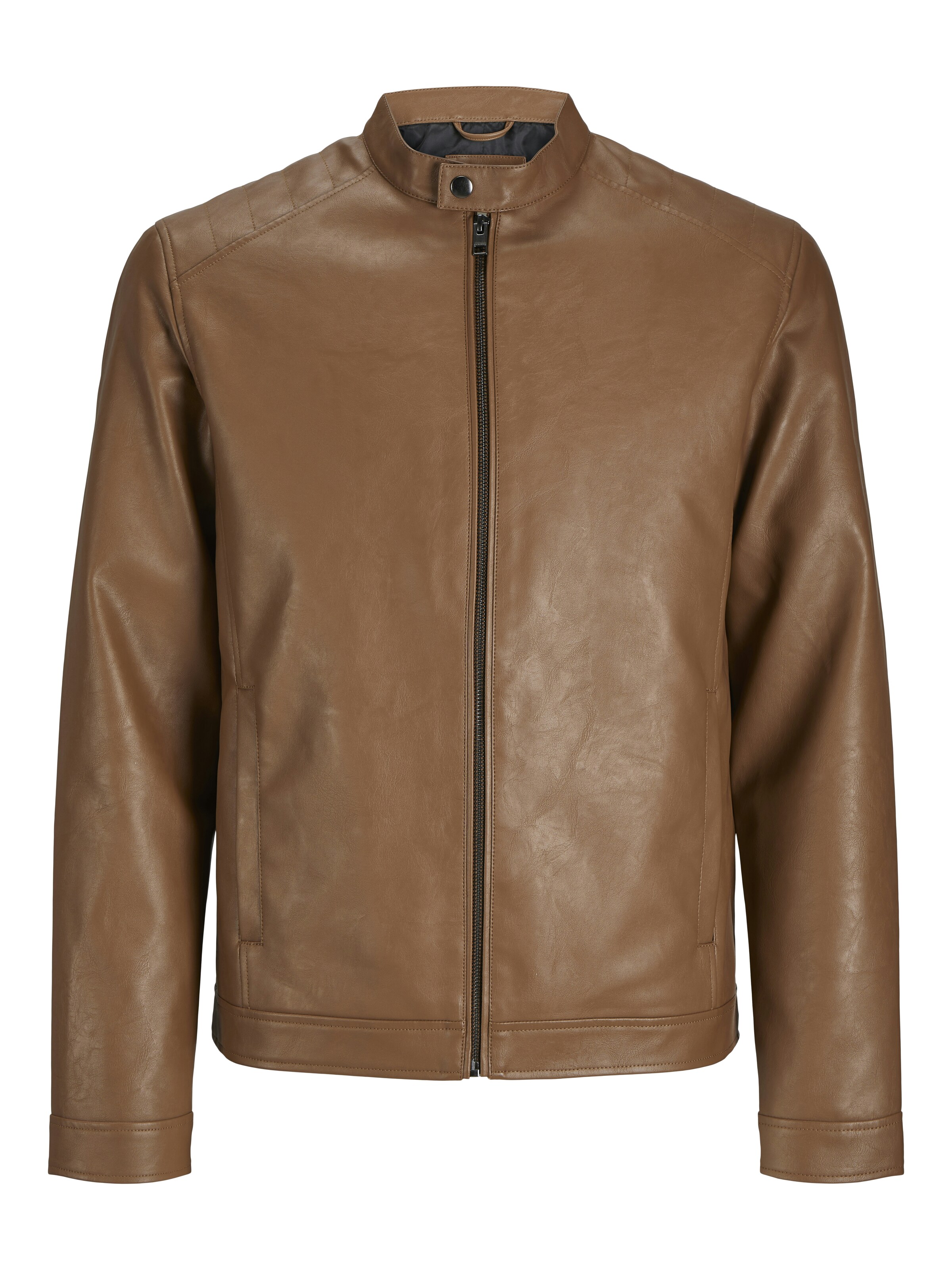 JJ RebelPrijelazna jakna 'JREBCALEB' - smeđa boja: prednji dio