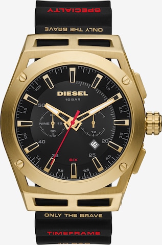 DIESEL Uhr in Gold: predná strana