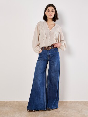 Chemisier ' ' Apricot en gris