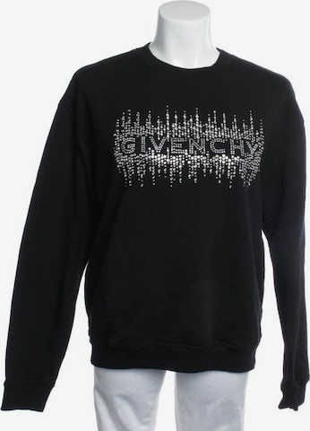 Givenchy Sweatshirt / Sweatjacke M in Schwarz: predná strana